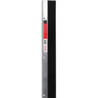 Macleans Tochtstrip Met Borstel - Opbouw - Garagedeuren - Kieren Tot 30mm - 2,3m