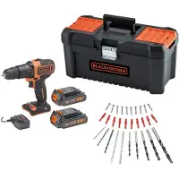 Black & Decker Klopboormachine Bdchd18c2ta-qw - 18v - (2x 1,5ah)