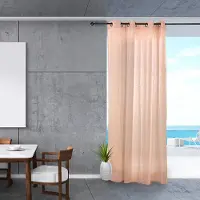 Overig Sahara Vitrage Kant En Klaar Zalm 140 X 245 Cm