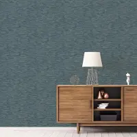 Overig Vliesbehang Assorti 2022-2024 G56591 - Donkerblauw - Teal - Bronskleur - 10,05 M X 53 Cm