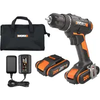WORX Accuboormachine 20v - 20v - 2 Accu's