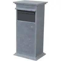 VASP Pakketbrievenbus Sevilla Parcel - Natuursteen - Blauwe Hardsteen - 51x103x39cm