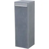 VASP Staande Brievenbus Cordoba - Natuursteen - Belgische Blauwe Hardsteen - 37x102x37cm