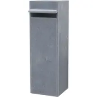 VASP Brievenbus Valencia - Natuursteen - Blauwe Hardsteen - 32x98x32cm