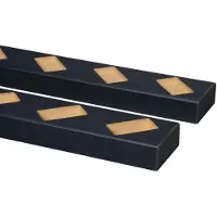 Cando Decowall Roomdivider Vloer- En Plafondprofielset - Lava Eiken - Schuin