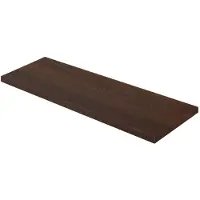 Aquazuro Wastafelblad Napoli - Hout - Notelaar - 180x48cm