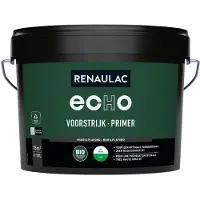 RENAULAC Echo Bio Primer - Muur En Plafond - Mat Wit - 10l