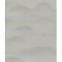 Praxis Vliesbehang Glooiende Bergen - Taupe - Grijs - 10,05m X 53cm