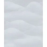 Praxis Vliesbehang Glooiende Bergen - Lichtgrijs - Rosé Metallic - Zilver - 10,05m X 53cm
