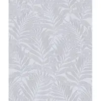 Praxis Vliesbehang Bladeren - Lichtgrijs - Rosé Metallic - 10,05m X 53cm