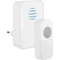 Praxis Exin Gong - Plugin - Beldrukker - Kinetisch - Licht - Wit