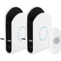 Exin Gong Set - Plugin - Usb A/c - Lader - Beldrukker - Wit
