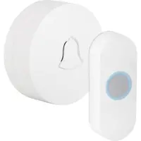 Exin Gong - Rond - Batterij - Met Beldrukker - Wit