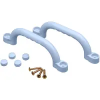 Swing King Swingking Handgreep Voor Speeltoestel Kunsstof Pastelblauw - 2 Stuks