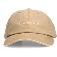 Manfield Beige La vie est belle pet | Maat adult