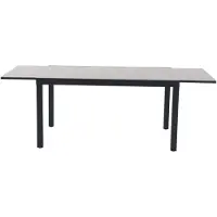 Central Park - Tuintafel - Andros - Aluminium/glas 146x94x75cm - Uitschuifbaar (tot 219cm)