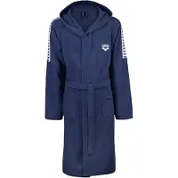 Arena Sport badjas 'TEAM STRIPE' marine / wit