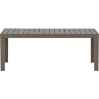 Ebuy24 Copacabana salontafel 70x120cm bruin.