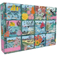 Gibsons Kate Heiss - Coastal Calling Puzzel (1000 stukjes)