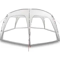 vidaXL Partytent waterdicht grijs