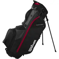 Wilson - Feather Stand Bag - Black/Grey/Red