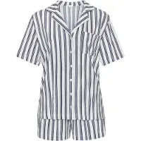 s.Oliver Korte pyjama marine / zwart / wit