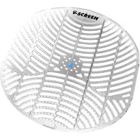 V-screen - Urinoirmat Cool Mint 178x178mm lichtgrijs | 12 stuks
