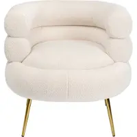 Kare design Fauteuil Livelli creme
