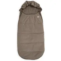 Noname autostoel voetenzak teddy fleece bruin unisex | Maat: 0-36 mnd