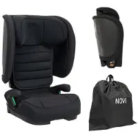 Novi Autostoel Novi Max I-Size All Black Incl. Draagtas