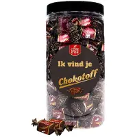 Côte d'Or Chokotoff met sticker "Ik vind je Chokotoff" - 800g