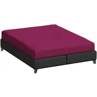 Bella Donna Hoeslaken Jersey Tweepersoons bordeaux-0030 140/190-160/220