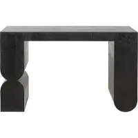 Kare design Console Curve 120x38cm zwart