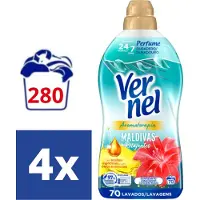 Vernel Wasverzachter Maldivas - 4 x 1.26 l (280 wasbeurten)