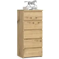 Akord Ladekast CL5 met 5 Lades / Furniture Factory / Artisan Eik / 40 x 92 x 35 cm