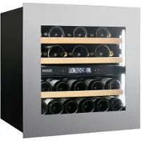 Dunavox DVH-25.65DC.TO wijnkoelkast inbouwkoelkast, nis hoogte 60 cm, zuinig energieklasse F