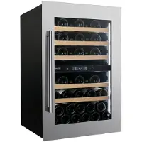 Dunavox DVS-44.120DC wijnkoelkast inbouwkoelkast, nis hoogte 88 cm, zuinig energieklasse F