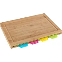 Wenko 53064100 keukensnijplank Rechthoekig Bamboo Hout