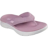 SKECHERS Teenslipper 'Go Walk Flex Sandal - Holly' violetblauw