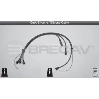 BRECAV 06.408 Bougiekabels