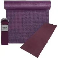 VirtuFit Premium Yoga Kit - 3-Delig - Mulberry