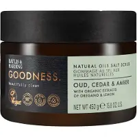BAYLIS & HARDING Goodness Scrubzout Oud, Cedar & Amber
