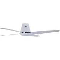 Beacon Ventilator plafond Aria CTC Led Ø 122cm wit IP55