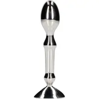 Aneros Tempo - stalen anale dildo (zilver)
