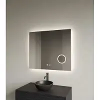 Gliss Design Lumin badkamer spiegel 80x70 cm