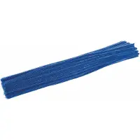 Colorations - blauw chenilledraad, 100st.
