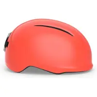 Met Vibe Fietshelm Mannen & Vrouwen – Fietshelm E-Bike Volwassenen – Elektrische Fiets – Stadsfiets – Maat M (56-58cm) – Coral Glossy (Rood)