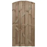 Overig Tuinpoort Excellent Toog - Grenen - Groen - 90x180cm