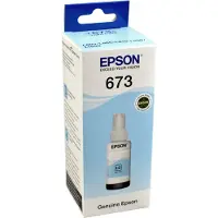 Epson T6735 inktfles licht cyaan (origineel)