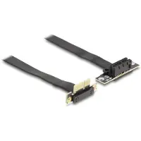 HQ Products Delock Riserkaart PCI Express x1 Stekker 90 gehoekte naar x1 Slot 90 g